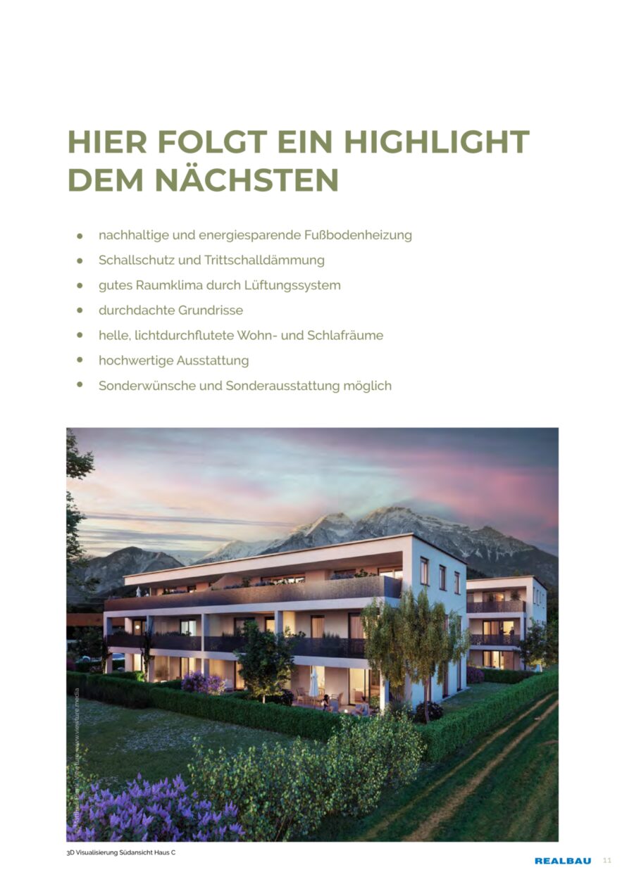 3-Zimmer-Wohnung im 1.OG, Baumkirchen – Dokument 1 — Seite 11 von 20
