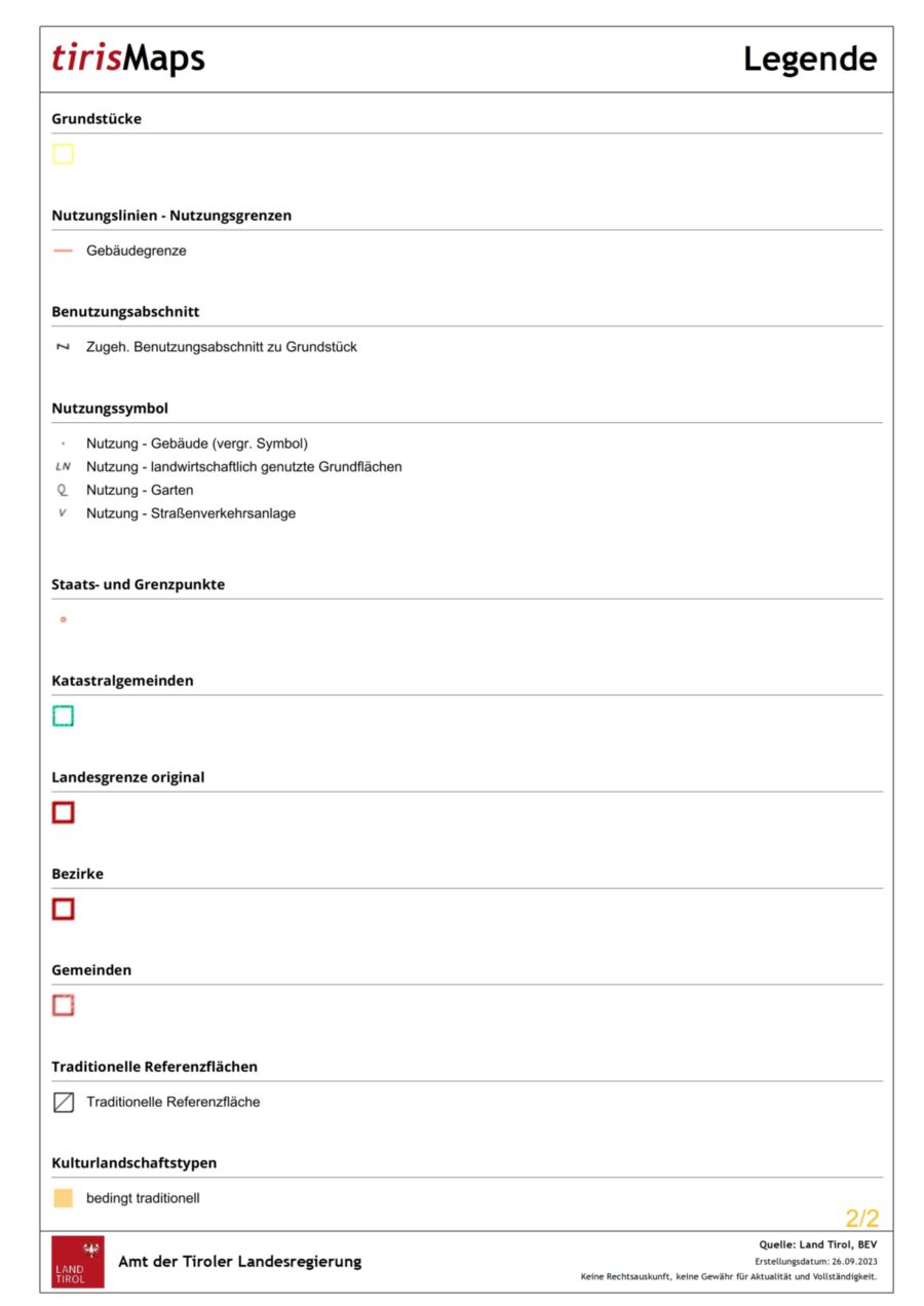 Traumlage in Hall in Tirol – Dokument 2 — Seite 2 von 2