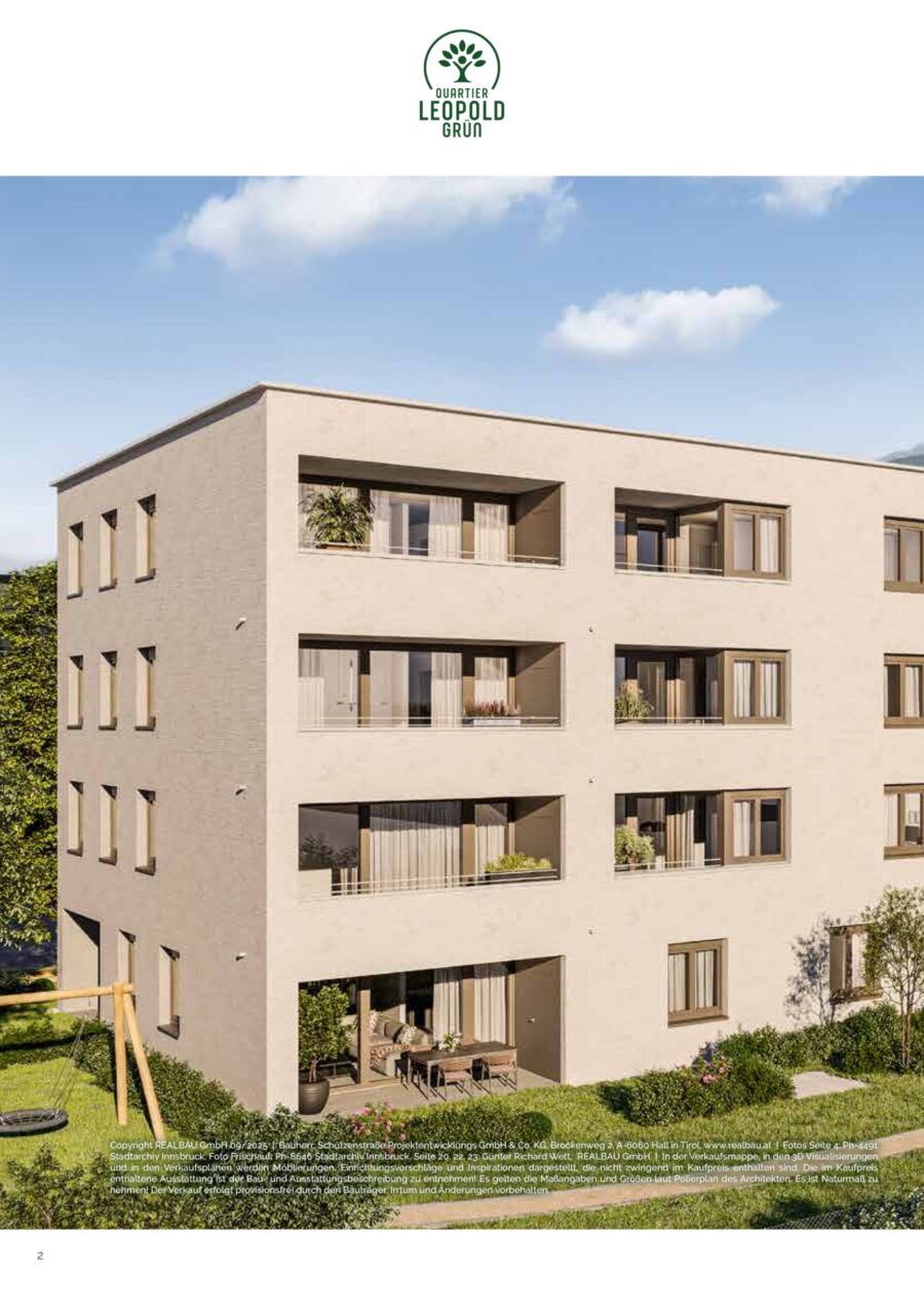 2-Zimmer-Dachgeschosswohnung, Top C36, 3.OG, Innsbruck – Dokument 1 — Seite 2 von 24