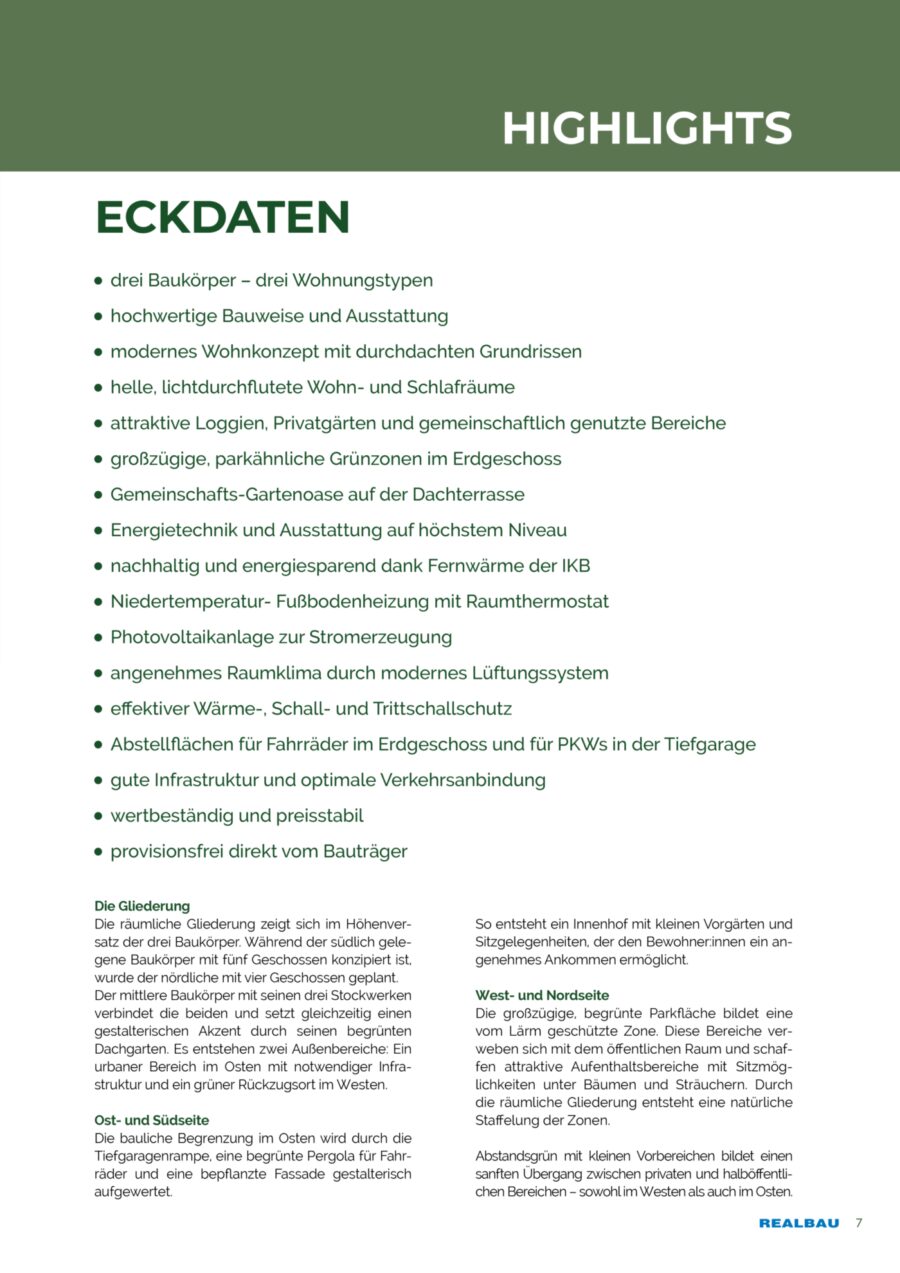 2-Zimmer-Dachgeschosswohnung, Top C36, 3.OG, Innsbruck – Dokument 1 — Seite 7 von 24
