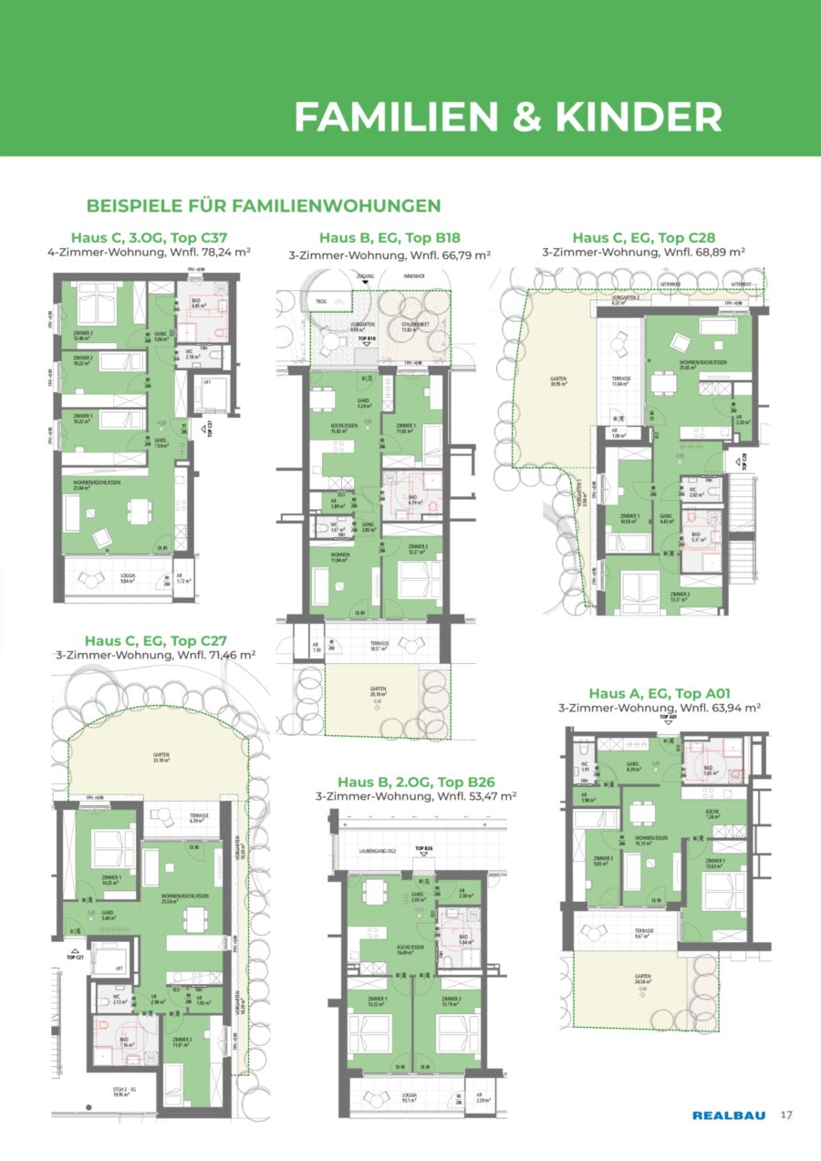 2-Zimmer-Dachgeschosswohnung, Top C36, 3.OG, Innsbruck – Dokument 1 — Seite 17 von 24
