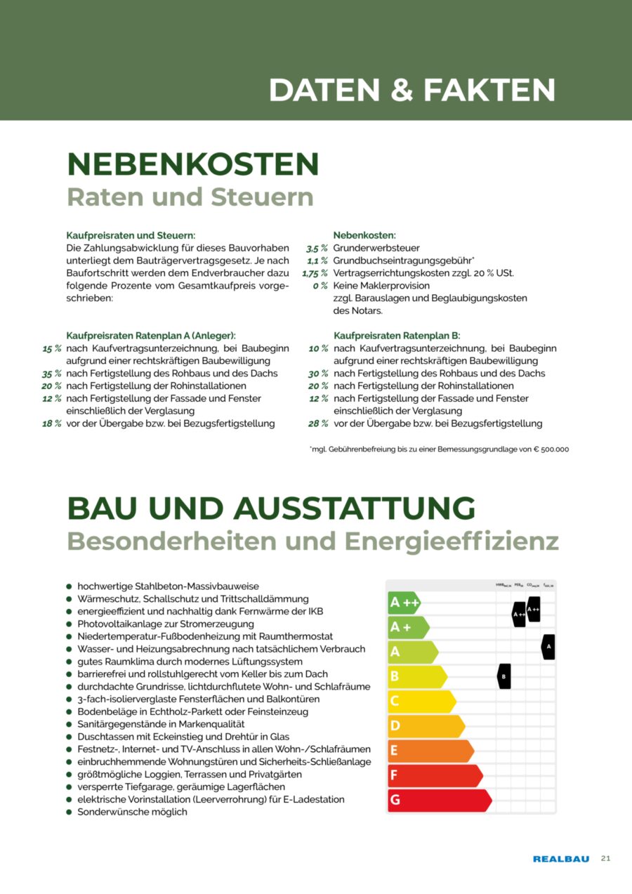 2-Zimmer-Dachgeschosswohnung, Top C36, 3.OG, Innsbruck – Dokument 1 — Seite 21 von 24
