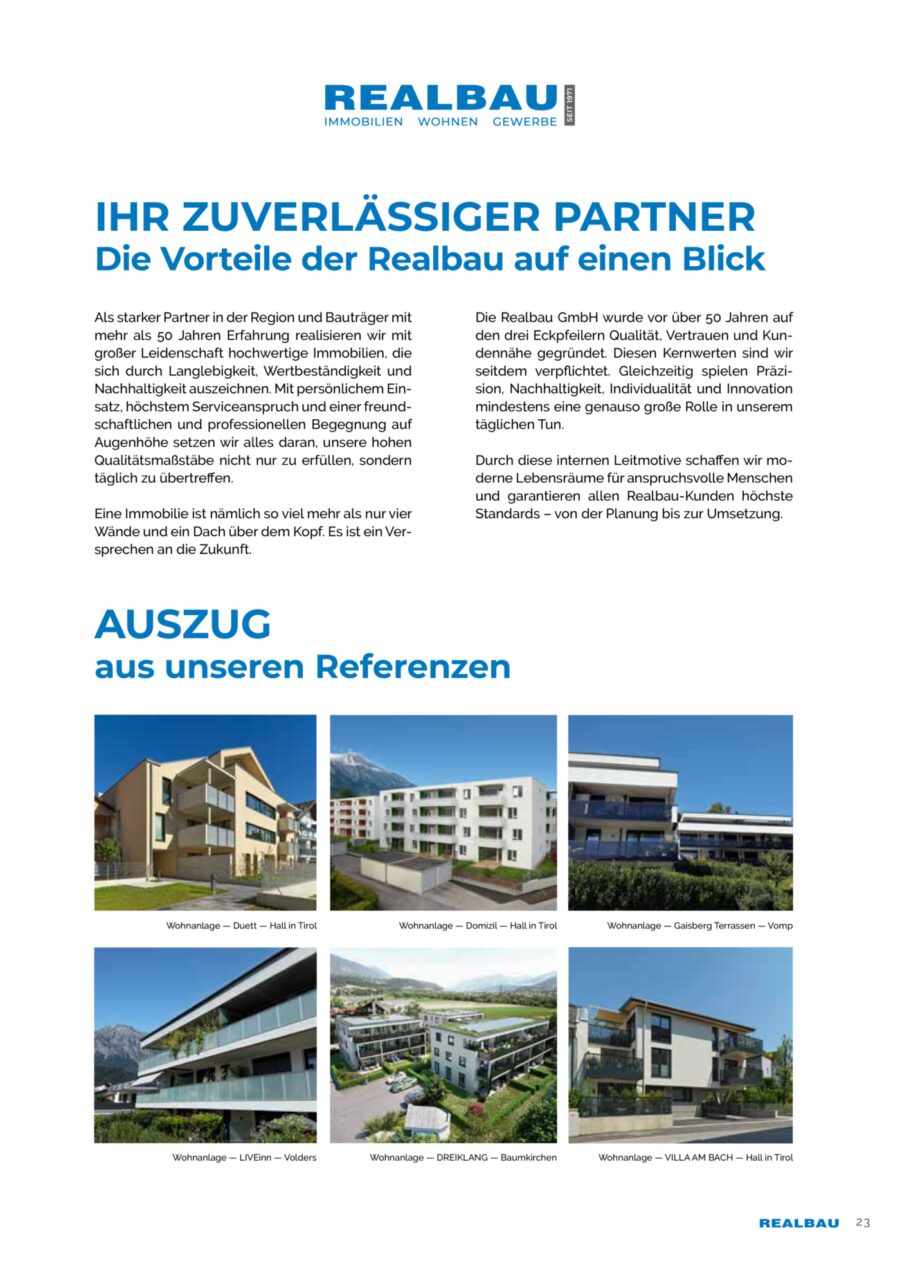 2-Zimmer-Dachgeschosswohnung, Top C36, 3.OG, Innsbruck – Dokument 1 — Seite 23 von 24