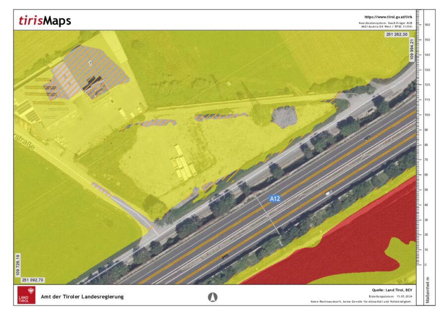 Teilflächen-Vergabe! Ideales Baugrundstück in 6200 Jenbach, Nähe Autobahnanschluss A12 – Tiris Gefahrenzone — Seite 1 von 1