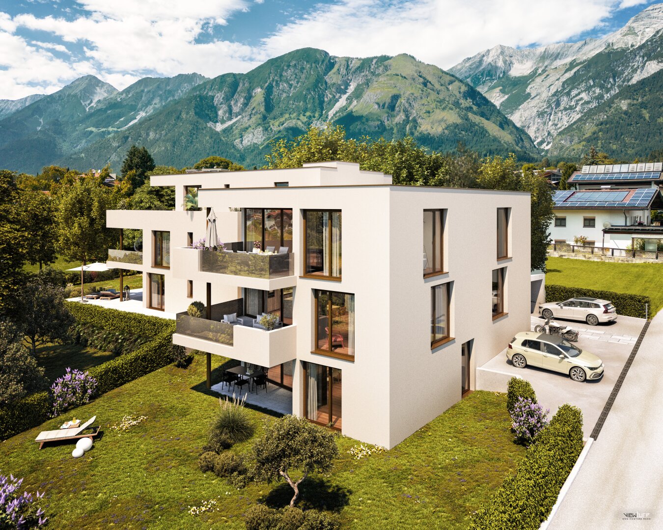 68 m² mit Terrasse im 1.OG, Mils bei Hall
