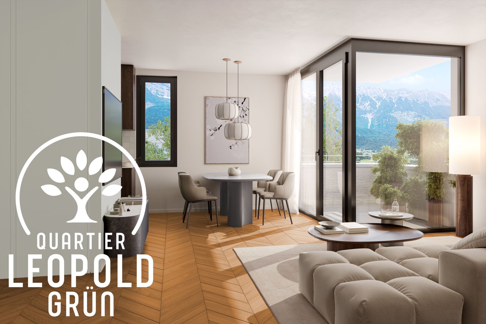 Vorsorge-Paket 2×2: Zwei moderne 2-Zimmer-Wohnungen in Innsbruck – Neubau, Erstbezug