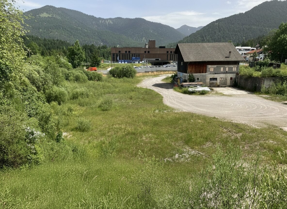 Über 11.500 m² Gewerbefläche in Reutte/ Breitenwang direkt an der B179 zu vergeben!