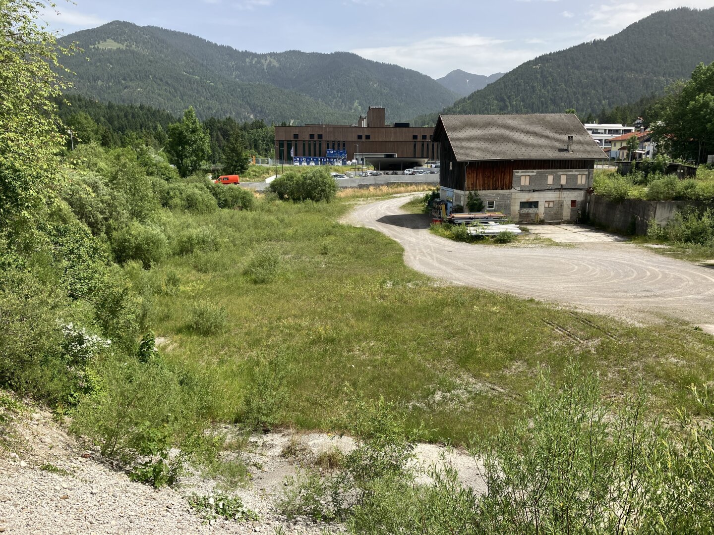 Über 11.500 m² Gewerbefläche in Reutte/ Breitenwang direkt an der B179 zu vergeben!