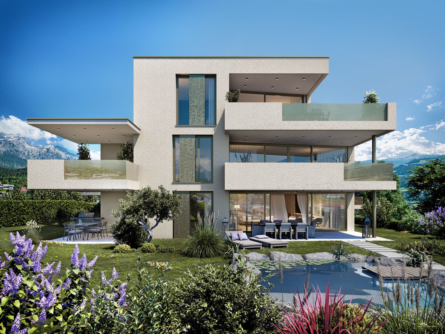 68 m² mit Terrasse im 1.OG, Mils bei Hall